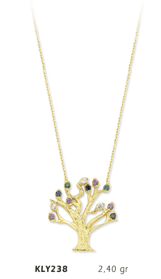 Ağaç Kolye - Mars Kuyumculuk