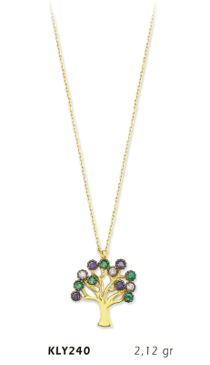 Ağaç Kolye - Mars Kuyumculuk