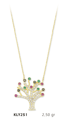 Ağaç Kolye - Mars Kuyumculuk