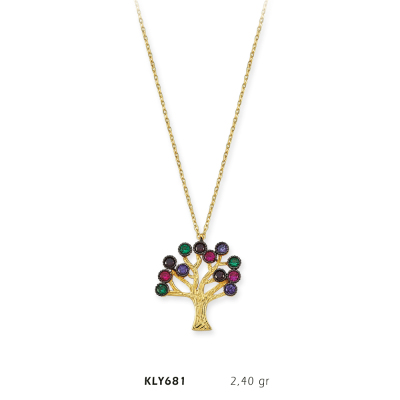 Ağaç Kolye - Mars Kuyumculuk