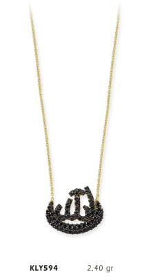 Allah Yazısı Kolye - Mars Kuyumculuk