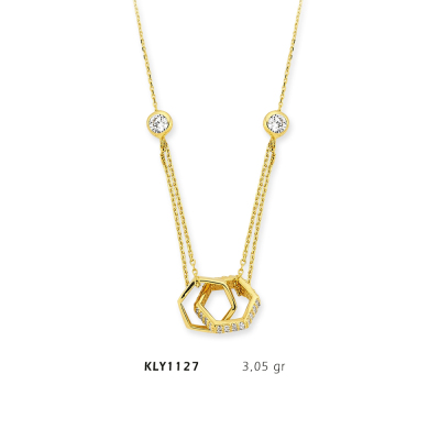 Alyanslı Kolye - Mars Kuyumculuk