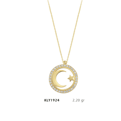 Ay Yıldız Kolye - Mars Kuyumculuk