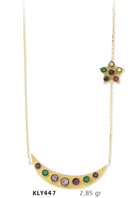 Ay Yıldız Kolye - Mars Kuyumculuk