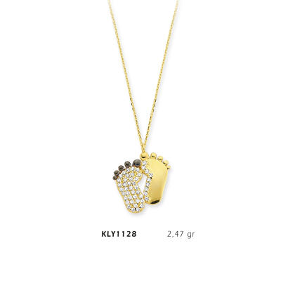 Ayak İzi Kolye - Mars Kuyumculuk