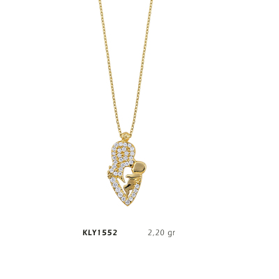 Bebek Figürlü Kolye - Mars Kuyumculuk