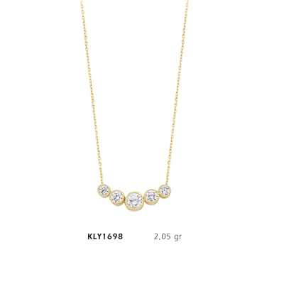 Beştaşlı Kolye - Mars Kuyumculuk