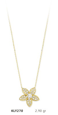 Çiçek Kolye - Mars Kuyumculuk