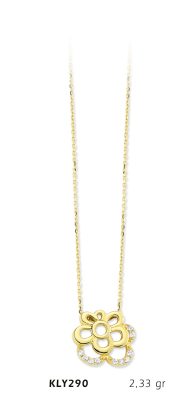 Çiçek Kolye - Mars Kuyumculuk