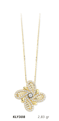 Çiçek Kolye - Mars Kuyumculuk