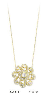 Çiçek Kolye - Mars Kuyumculuk