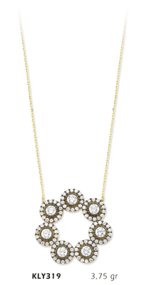 Çiçek Kolye - Mars Kuyumculuk