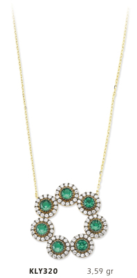 Çiçek Kolye - Mars Kuyumculuk