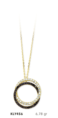 Çift Halkalı Kolye - Mars Kuyumculuk