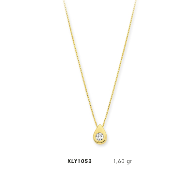 Damla Taş Kolye - Mars Kuyumculuk