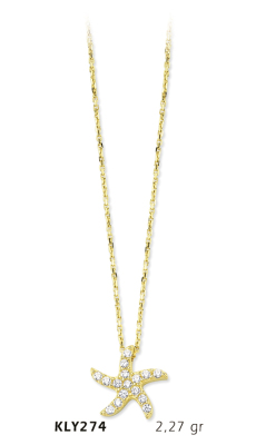 Deniz Yıldızı Kolye - Mars Kuyumculuk