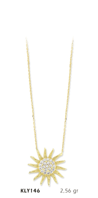 Güneş Kolye - Mars Kuyumculuk