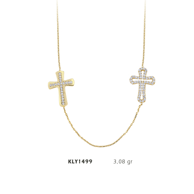 Haç Kolye - Mars Kuyumculuk
