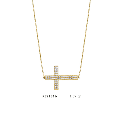 Haçlı Kolye - Mars Kuyumculuk