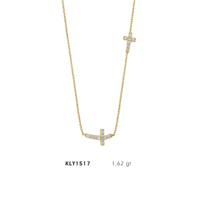 Haçlı Kolye - Mars Kuyumculuk