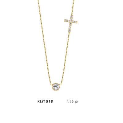 Haçlı Kolye - Mars Kuyumculuk