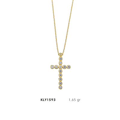 Haçlı Kolye - Mars Kuyumculuk