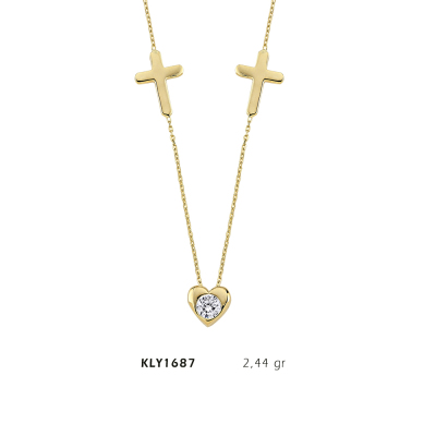 Haçlı Kolye - Mars Kuyumculuk