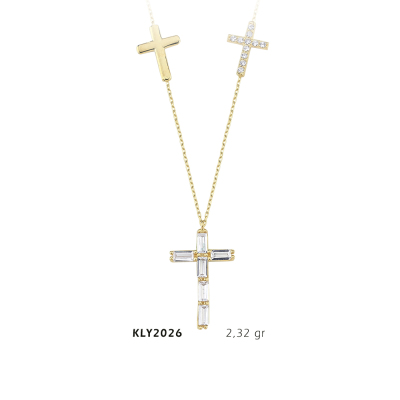 Haçlı Kolye - Mars Kuyumculuk