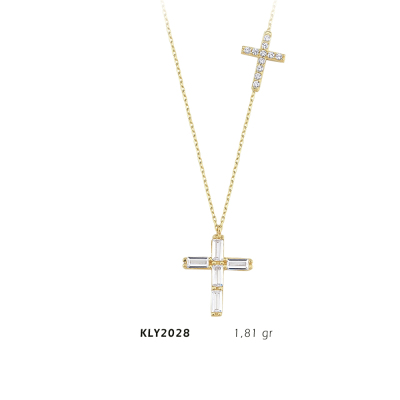 Haçlı Kolye - Mars Kuyumculuk