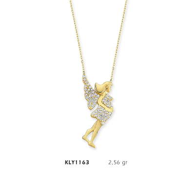 Hamile Kadın Figürlü Kolye - Mars Kuyumculuk