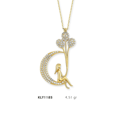 Kadın Figürlü Kolye - Mars Kuyumculuk