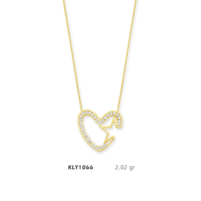 Kalp Kolye - Mars Kuyumculuk