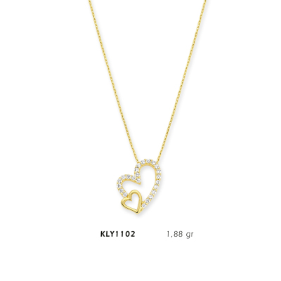 Kalp Kolye - Mars Kuyumculuk