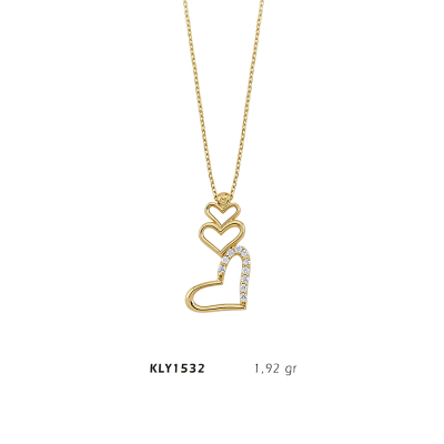 Kalp Kolye - Mars Kuyumculuk