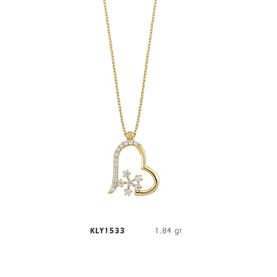 Kalp Kolye - Mars Kuyumculuk