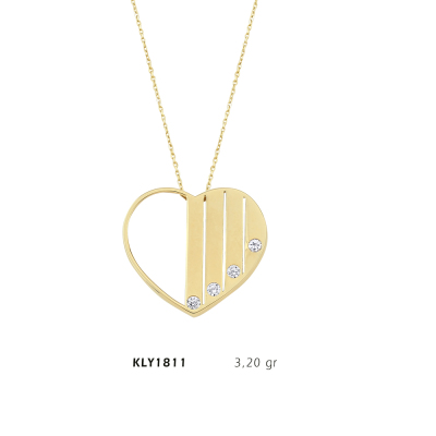 Kalp Kolye - Mars Kuyumculuk