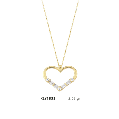 Kalp Kolye - Mars Kuyumculuk