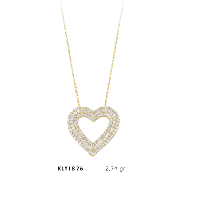 Kalp Kolye - Mars Kuyumculuk