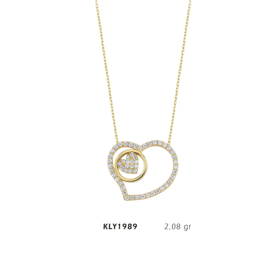 Kalp Kolye - Mars Kuyumculuk