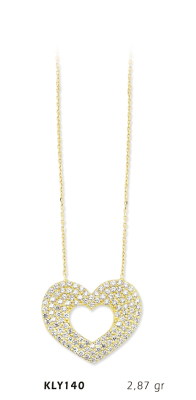 Kalp Kolye - Mars Kuyumculuk