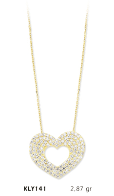 Kalp Kolye - Mars Kuyumculuk