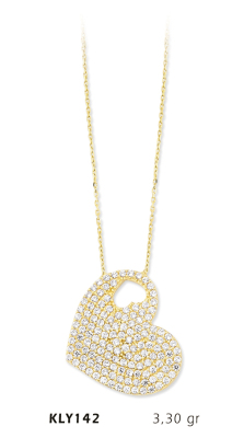 Kalp Kolye - Mars Kuyumculuk