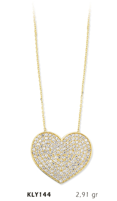 Kalp Kolye - Mars Kuyumculuk