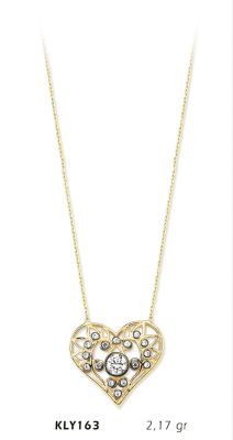 Kalp Kolye - Mars Kuyumculuk
