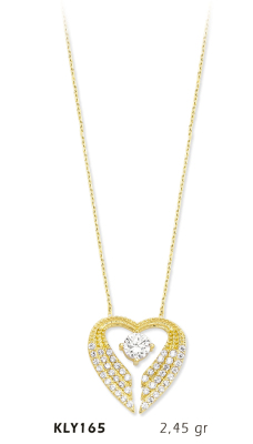 Kalp Kolye - Mars Kuyumculuk