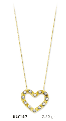 Kalp Kolye - Mars Kuyumculuk