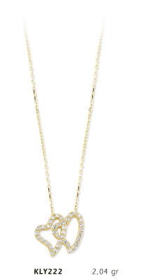 Kalp Kolye - Mars Kuyumculuk