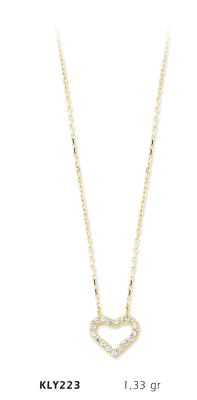 Kalp Kolye - Mars Kuyumculuk