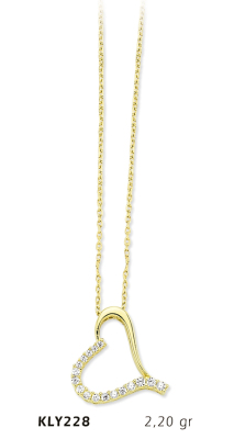 Kalp Kolye - Mars Kuyumculuk