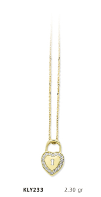 Kalp Kolye - Mars Kuyumculuk